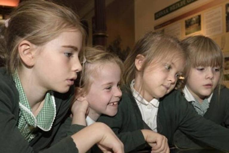 Children at Ipswich Museum