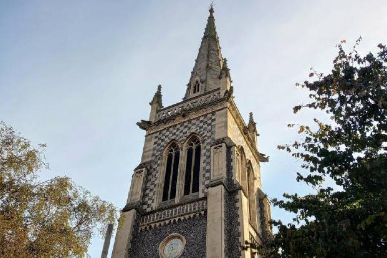 St Mary Le Tower Church in Ipswich