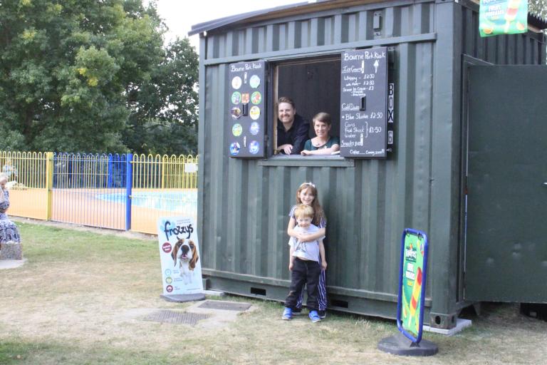 Kiosk in Bourne Park