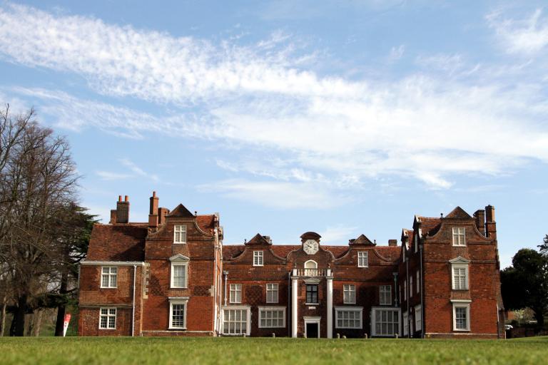 Outside view of Christchurch Mansion