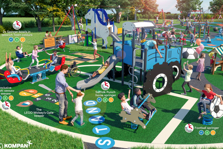 Alderman Road Recreation Ground design