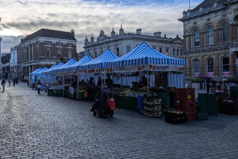 Market stall move
