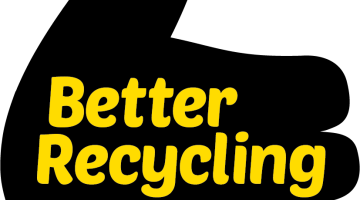 A logo promoting Better Recycling for Suffolk