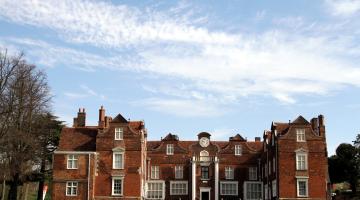 Outside view of Christchurch Mansion