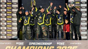 The Ipswich Witches celebrating their win