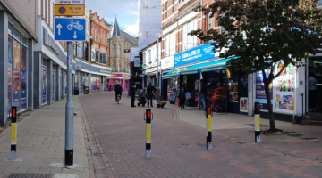 Town centre bollards