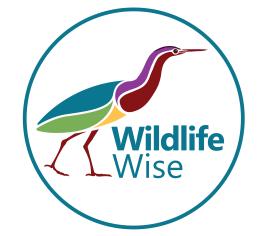 Logo featuring a bird and the wording Wildlife Wise